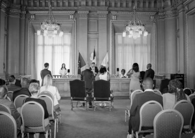 mariés à la mairie