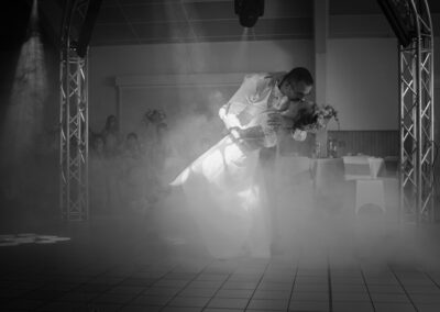 mariés pendant la soirée